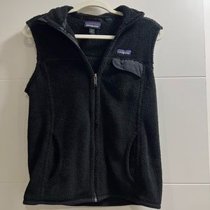 Black Patagonia synchilla vest size medium